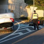prometna ilijina glavica auto na krov 150416 1
