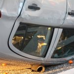 prometna ilijina glavica auto na krov 150416 25