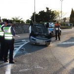 prometna ilijina glavica auto na krov 150416 9