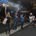 FOTO/VIDEO Prvaci su stigli doma! Spektakularan doček u Čilipima! 27 jug docek060