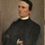 Mato Celestin Medović Portret don Jurja Pulića 1880. 1883. ulje platno1