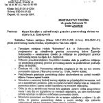 Ministarstvo Belvedere Akt iz 2001 godine Pomorsko dobro