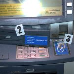 skimmer bankomat policija