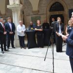 FOTO Svečani prijem župana Dobroslavića povodom Dana državnosti 15 zupan domjenak056