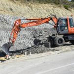 RADOVI GOTOVI PRIJE ZIME Sanira se klizište na cesti prema Konavoskim brdima 2 radovi konavoska brda kliziste cesta 2