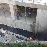 pozar gradiliste studentski dom 3