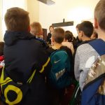 DRUŽENJE U PALAČI RANJINA Mališane zanimalo kad će biti dovršen Pelješki most 5 skola cavtat cilipi skola djeca5