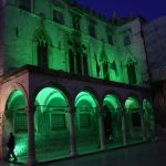 ZAZELENILA SE SPONZA Dubrovnik se pridružio proslavi Dana sv. Patrika 4 Sponza dan sv Patrika 4
