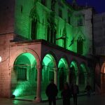 ZAZELENILA SE SPONZA Dubrovnik se pridružio proslavi Dana sv. Patrika 5 Sponza dan sv Patrika 5
