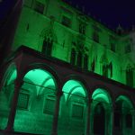 ZAZELENILA SE SPONZA Dubrovnik se pridružio proslavi Dana sv. Patrika 7 Sponza dan sv Patrika 7