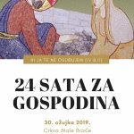 plakat 24 sata za Gospodina
