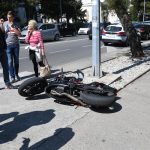 FOTO Jedna osoba ozlijeđena u sudaru motocikla i automobila 6 prometna13
