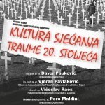 ZNANSTVENA TRIBINA Kultura sjećanja Traume 20. stoljeća 1 Kultura sjecanja plakat