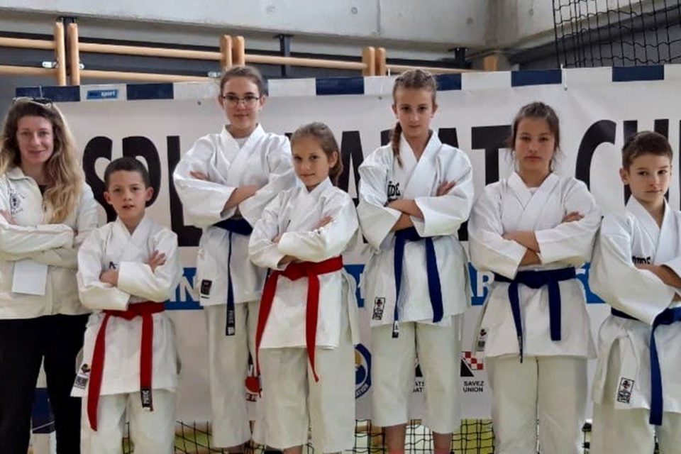 Druga i treća mjesta za Karate klub 'Kakato' u Splitu