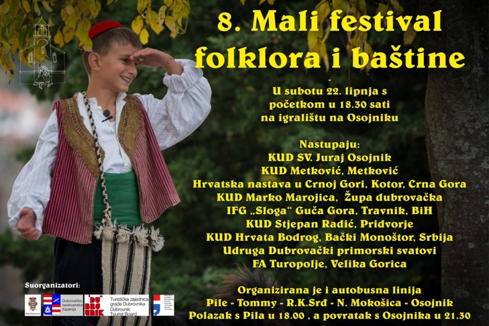 NA OSOJNIKU Nastup malenih folkloraša iz čitave Hrvatske