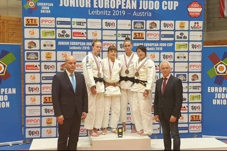 Judoka Iva Oberan srebrna na Europskom juniorskom kupu u Liebnitzu