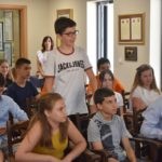 ISTAKNULI SE USPJESIMA Konavoski učenici kod načelnika Lasića 4 primanje djeca cavtata gruda 4