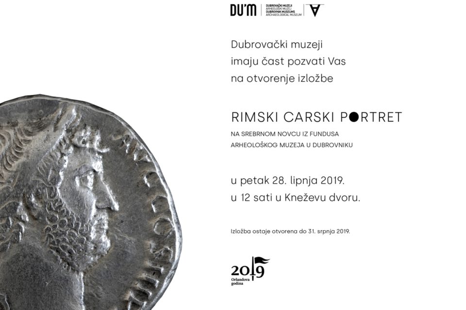 RIMSKI CARSKI PORTRET Otvorenje izložbe antičkog novca iz fundusa Dubrovačkih muzeja