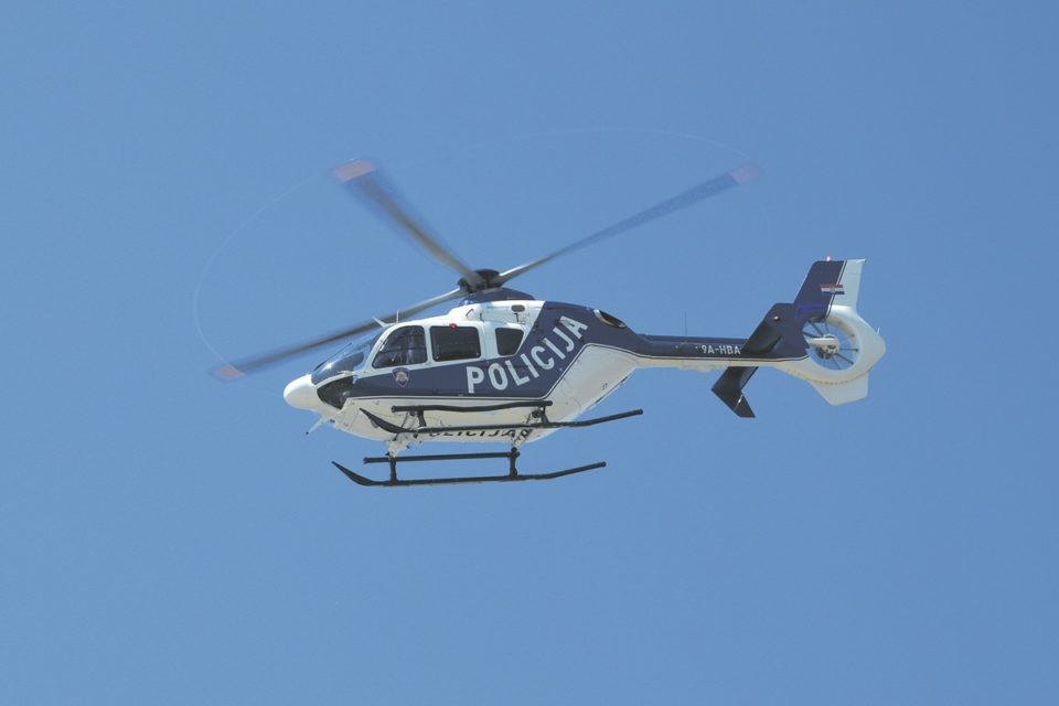OD SREDINE LIPNJA Policijski helikopter 'odradio' više od 130 intervencija
