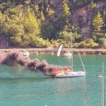 pozar jedrilica orlando rijeka dubrovacka 1
