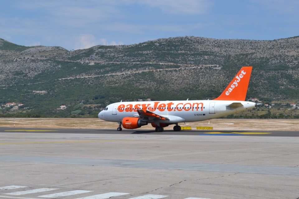 Easy Jet u rujnu za Dubrovnik planira sedam linija, a ukida ih četiri