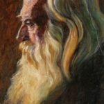 Marko Rašica Portret starca 1905. ulje karton