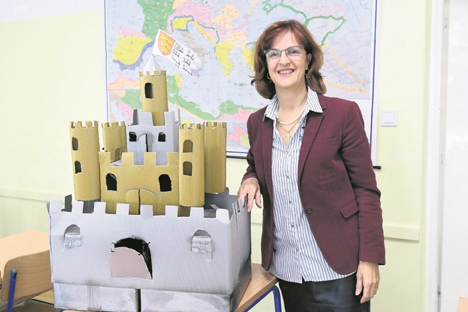 JELENA ŠILJE CAPOR Najprofesorica 29 godina predaje u istoj školi