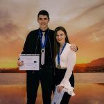 Domagoj Badzim 1. mjesto Šibenik i Laura Miloslavic 3. mjesto Dubrovni...