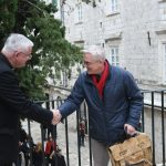 U Klarisi upriličen tradicionalni biskupov božićni tratamenat 10 biskup domjenak032