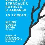milostinja nedjelje albanija caritas