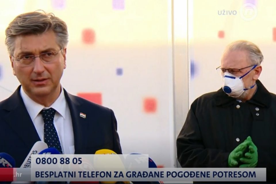 Plenkovic Krizni Potres Korona