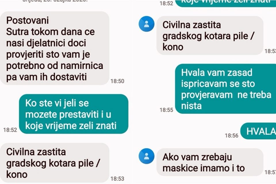 prijevara sms