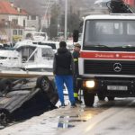 NA LAPADSKOJ OBALI Automobil završio u moru, nema ozlijeđenih 1 prometna lapadska obala 2