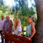 Direktorica TZO Ston sa obitelji Alfoldy Boruss