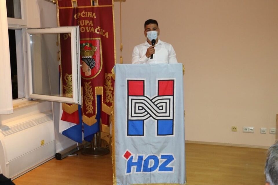 Novi predsjednik mladeži HDZ-a Župe dubrovačke Ivan Sambrailo