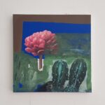 Ivona Šimunović, 'San', 30×30 cm, kombinirana tehnika na platnu. Početna cijena 1500 kn