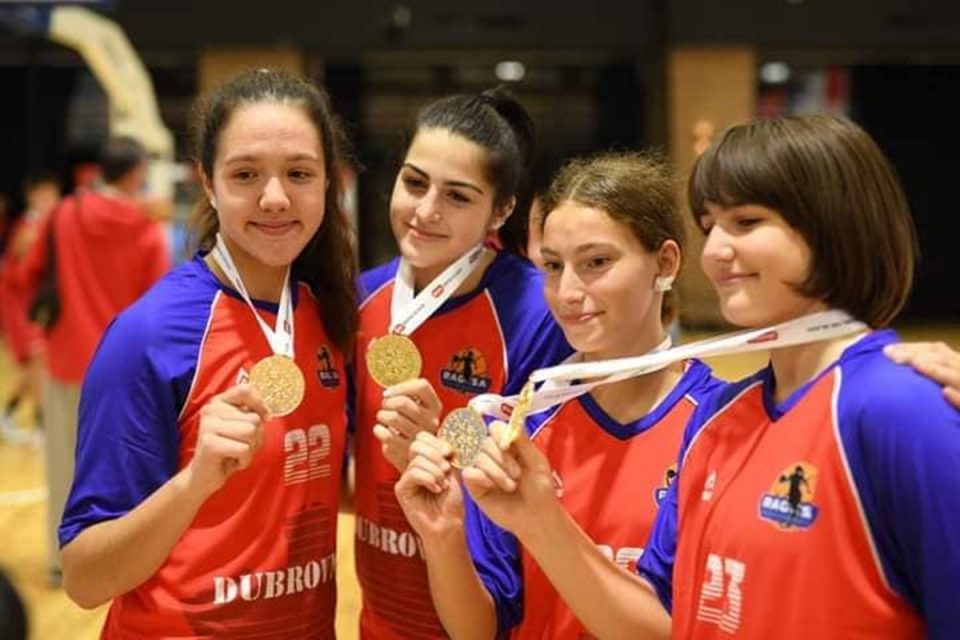 Lucija, Ella, Paula i Danijela osvojile zlato na Sportskim igrama mladih
