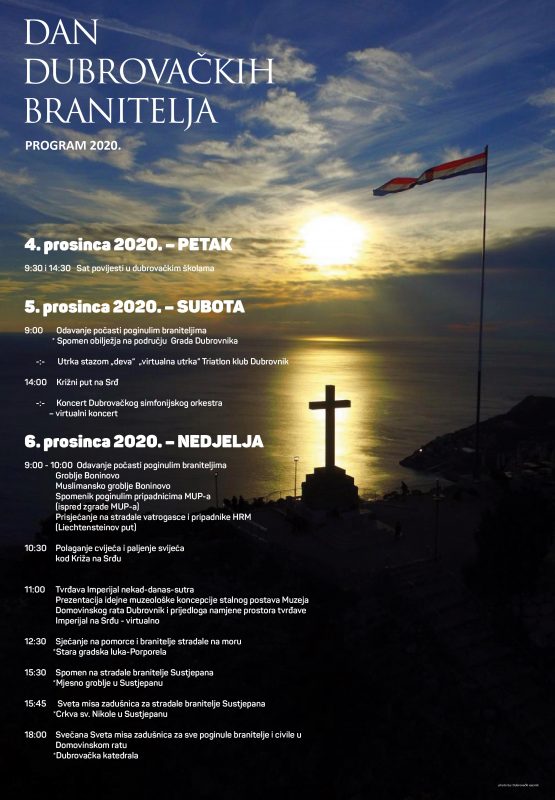 Dan dubrovackih branitelja 2020. plakat