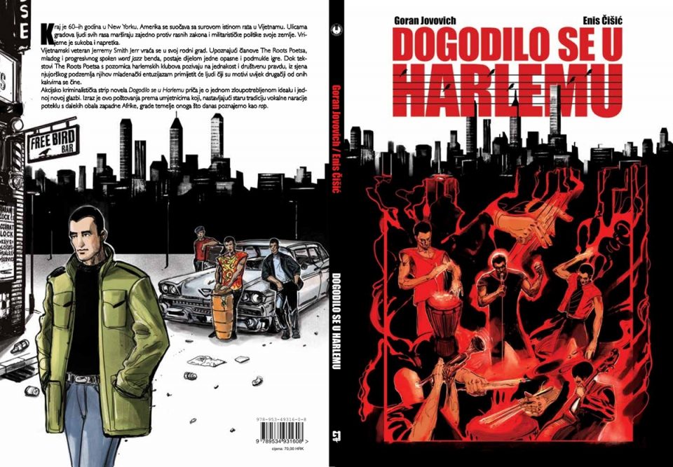 Dubrovčanin Goran Jovović i Sarajlija Enis Čišić autori su novog stripa 'Dogodilo se u Harlemu'