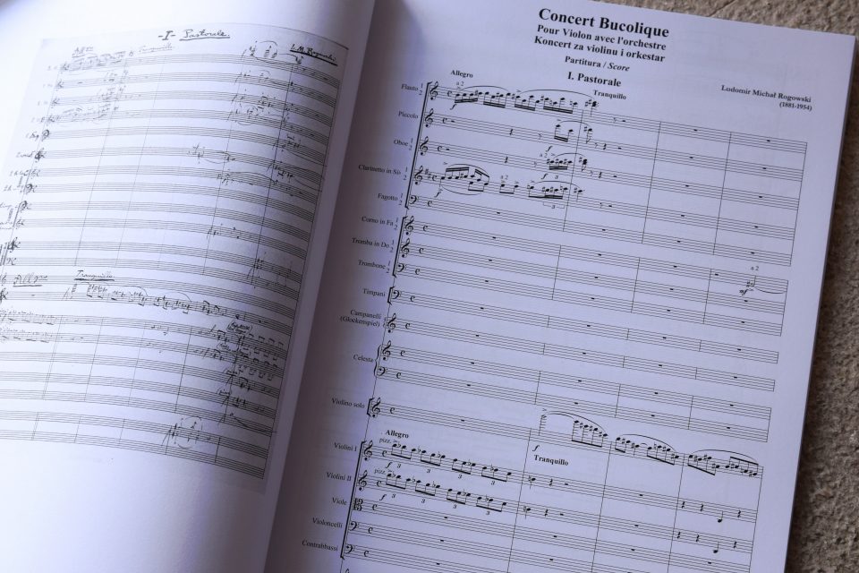 Dubrovački simfoničari tiskali partituru koncerta 'Bucolique' Ludomira Rogowskog