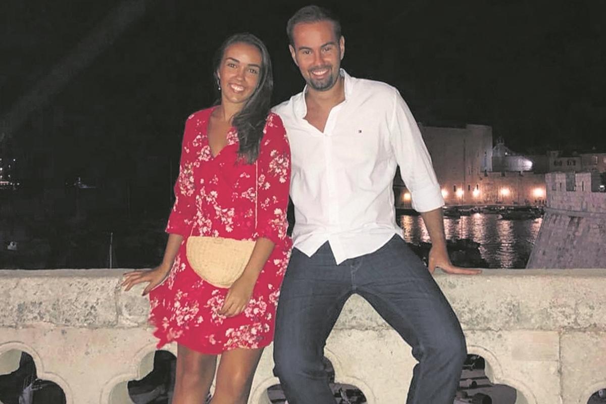 c Juliano Ament u Dubrovniku sa sestrom Chiarom