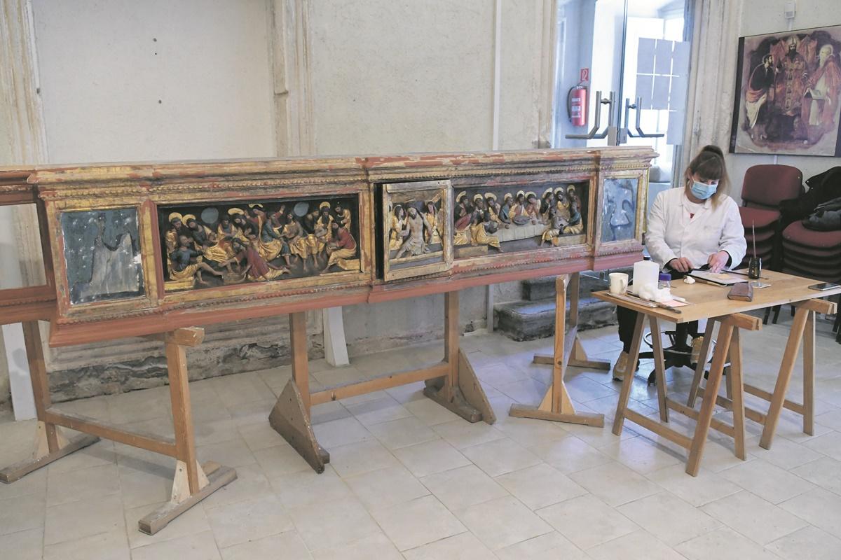 nada lucic restauratori sunj lopud oltar pracat gospa od sunja 4