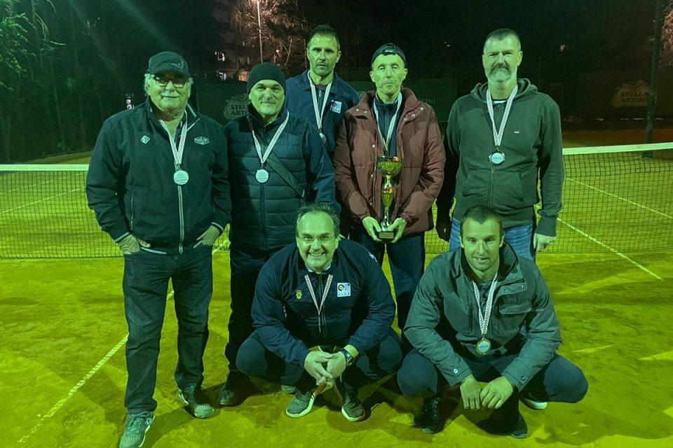 TENIS Dubrovčani srebrni na Seniorskom momčadskom prvenstvu Hrvatske