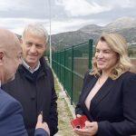 DALJNJA POTPORA PROJEKTU Ministrica Brnjac s Nardellijem obišla radove nogometnog igrališta u Čibači 1 brnjac nardelli 1