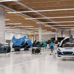 3LHD 285 Rimac Campus assembly line render by 3LHD 16