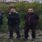 Domagoj Perkic Hrvoje Potrebica Marko Dizdar ispod gradine u Nakovani