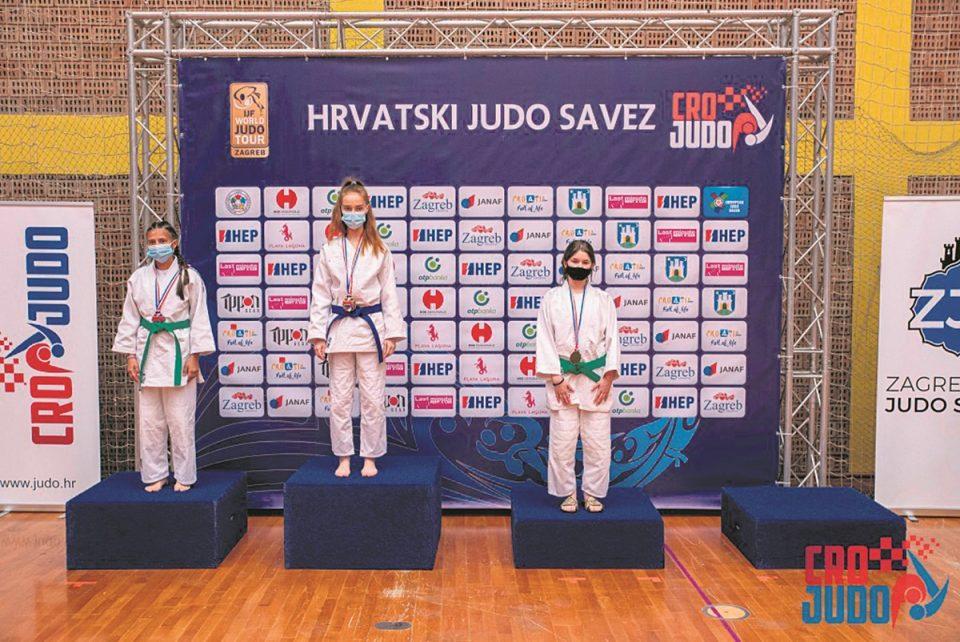PRVENSTVO HRVATSKE U JUDU Konavle imaju dvije državne prvakinje