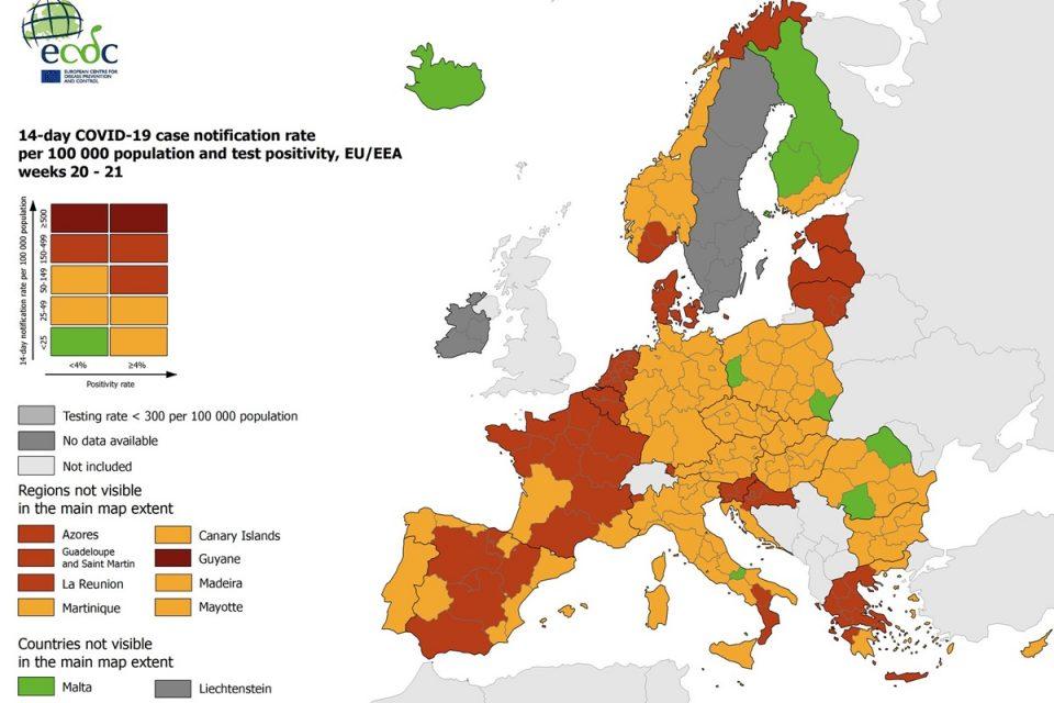 ecdc korona karta