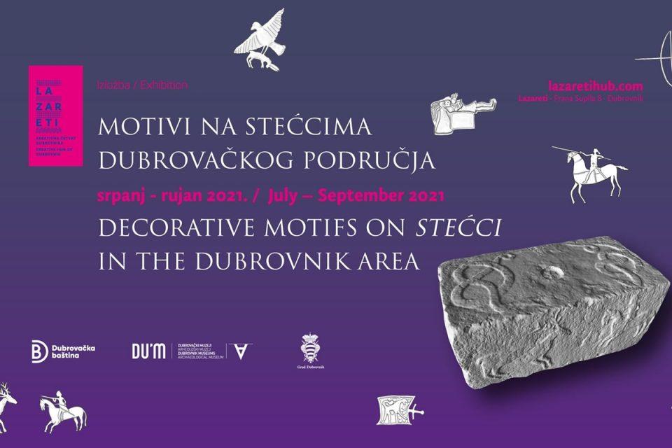 Izložba 'Motivi na stećcima dubrovačkog područja' Domagoja Perkića u srijedu u Lazaretima