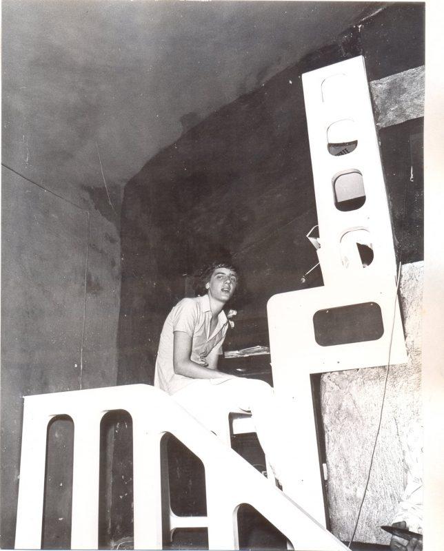 DJ u Disco clubu Aquarius 1970
